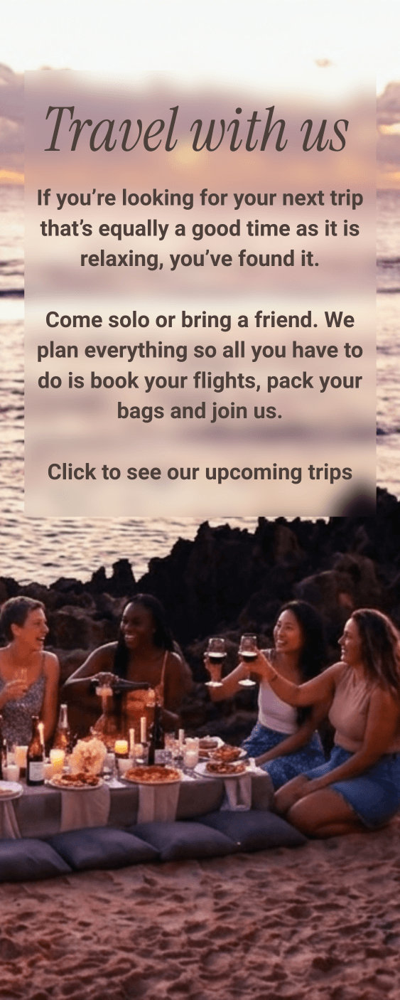 group trips for women solo female travel
